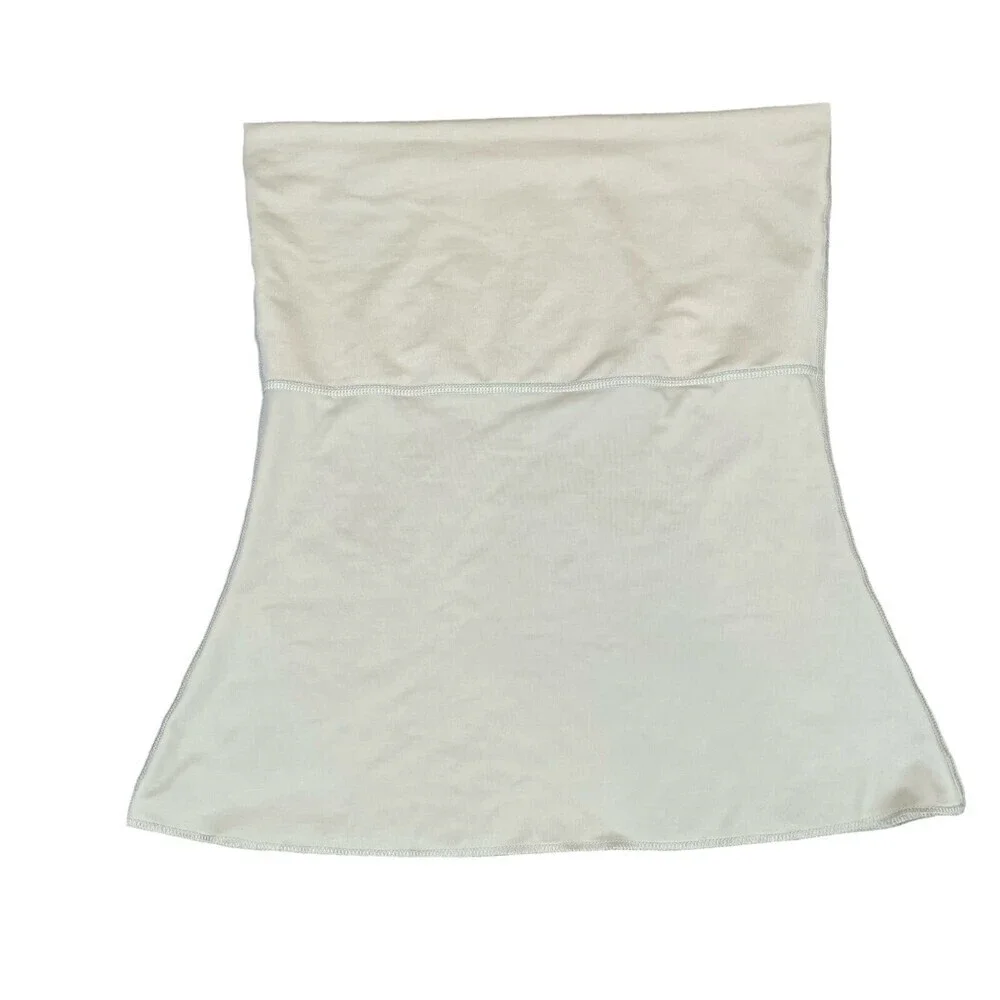 Spanx Shapewear Strapless Tummy Control beige SZ XL slimming waist trimming